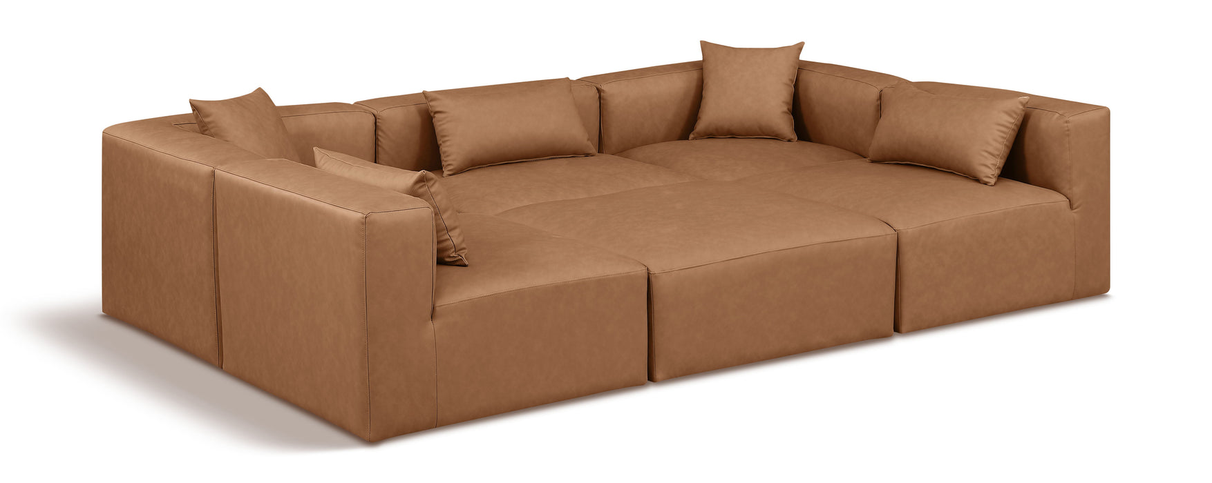Cube - 6 Piece Modular Sectional - Simple Home Plus