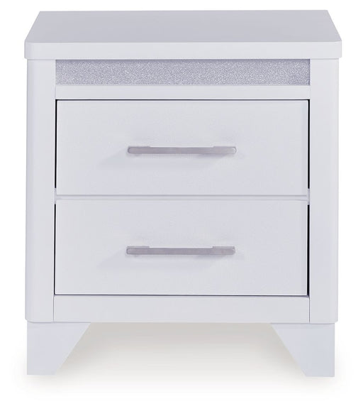 Jarlee - White - Two Drawer Night Stand - Simple Home Plus