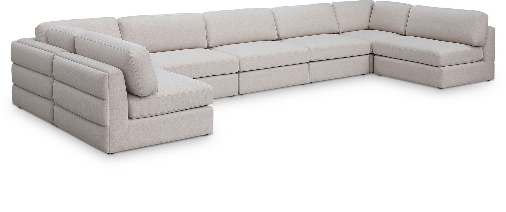 Beckham - 7 Piece Modular Sectional - Simple Home Plus