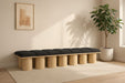 Pavilion - 14 Piece Modular Bench With Natural Base - Simple Home Plus