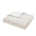 Zuri - 108" x 90" Blanket - Snow Leopard - Simple Home Plus