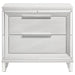 Marmore - 2-Drawer Nightstand Bedside Table - White - Simple Home Plus