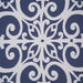 Kirby - Push Back Recliner - Navy Multi - Simple Home Plus