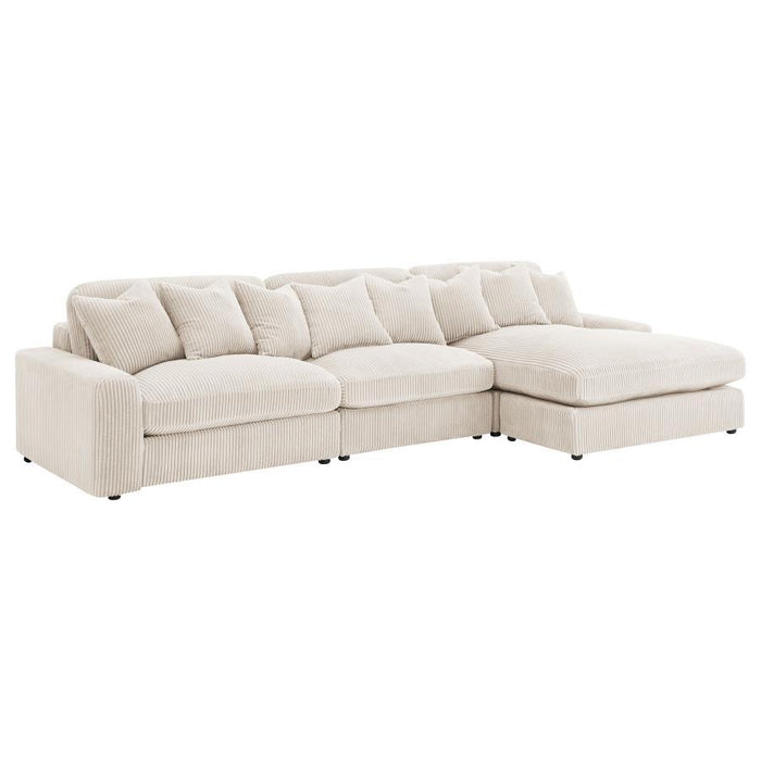 Blaine - Reversible Upholstered Chaise Sectional Sofa - Simple Home Plus