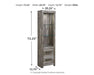 Wynnlow - Pier - Two Drawers & Two Shelves - Gray Dark - Simple Home Plus