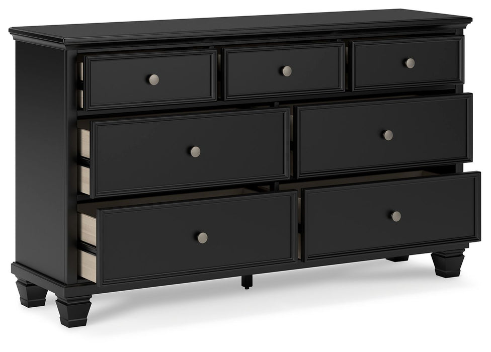 Lanolee - Black - Dresser - Simple Home Plus