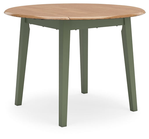 Gesthaven - Round Dining Room Drop Leaf Table - Simple Home Plus