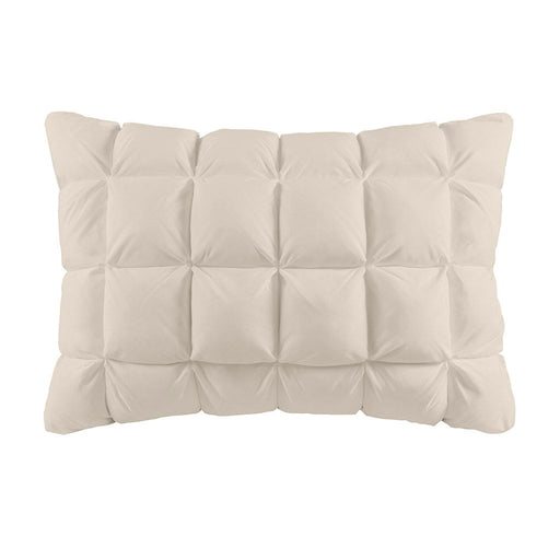 Stay Puffed - Overfilled Pillow Protector Single Piece - Beige - Simple Home Plus