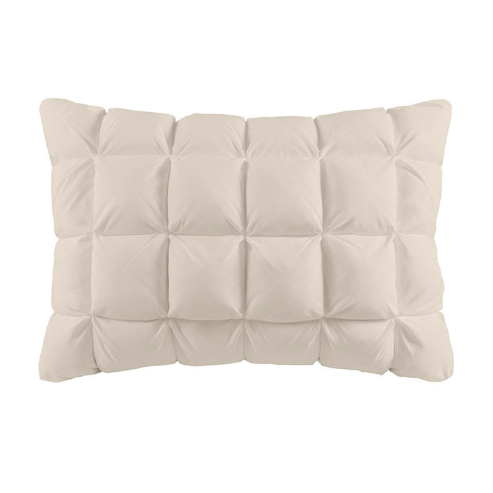 Stay Puffed - Overfilled Pillow Protector Single Piece - Beige - Simple Home Plus