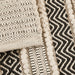Asher - 22" x 58" Woven Texture Stripe Bath Rug - Black - Simple Home Plus