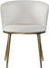 Skylar - Dining Chair with Gold Legs (Set of 2) - Simple Home Plus