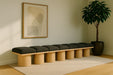 Pavilion - 7 Piece Modular Bench With Natural Base - Simple Home Plus