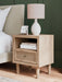 Cielden - Two-Tone - One Drawer Night Stand - Simple Home Plus