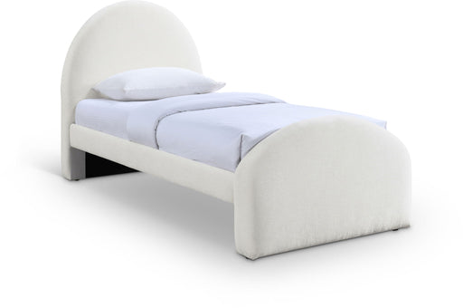 Andaz - Chenille Fabric Upholstered Bed - Simple Home Plus