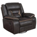 Greer - Upholstered Swivel Glider Recliner Chair - Simple Home Plus
