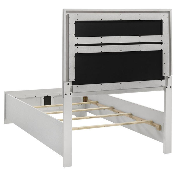 Miranda - Upholstered Panel Bed - Simple Home Plus