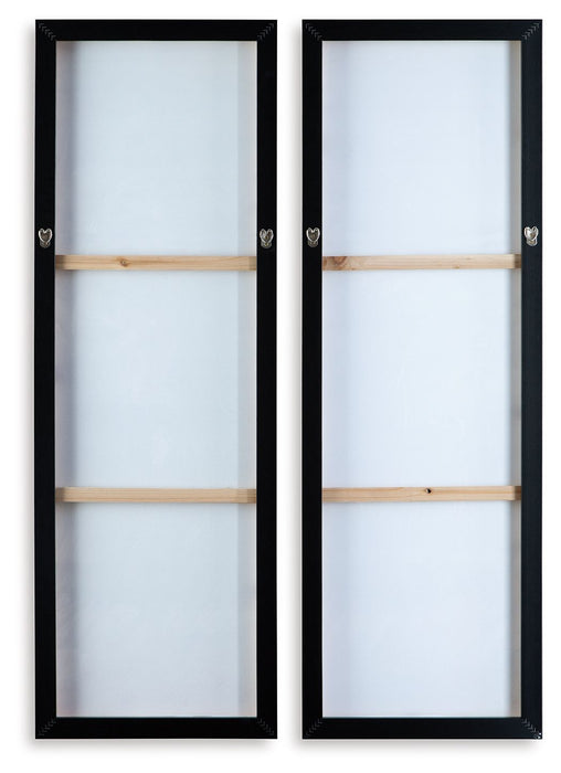 Dansot - Green / Brown - Wall Art Set (Set of 2) - Simple Home Plus