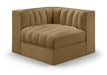 Rummi - Velvet Performance Fabric Upholstered Modular Corner Chair - Simple Home Plus