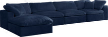 Cozy - 5 Piece Modular Sectional With Chaise - Simple Home Plus