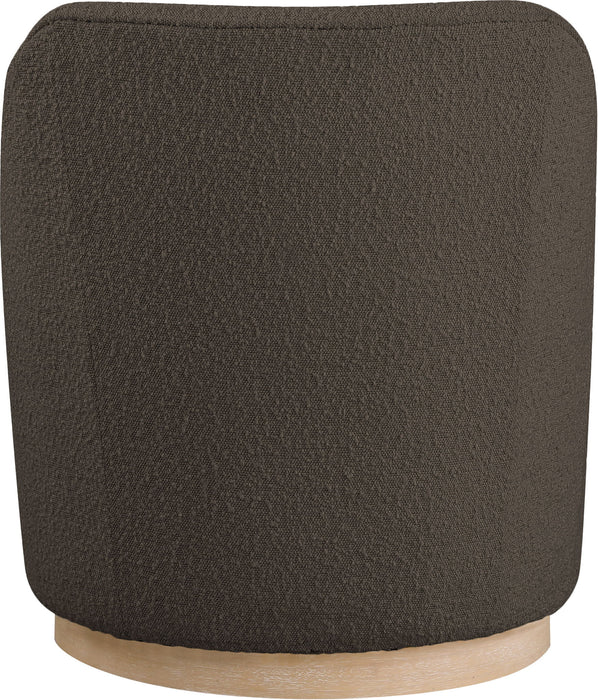 Clarita - Boucle Swivel Accent Chair - Simple Home Plus