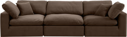 Comfy - Velvet Modular Sofa 3 Seats - Simple Home Plus