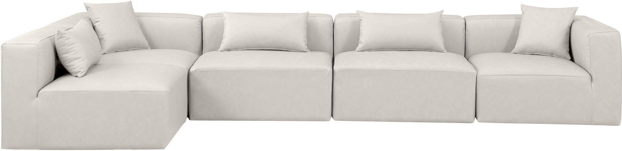 Cube - 5 Piece Modular Sectional - Simple Home Plus