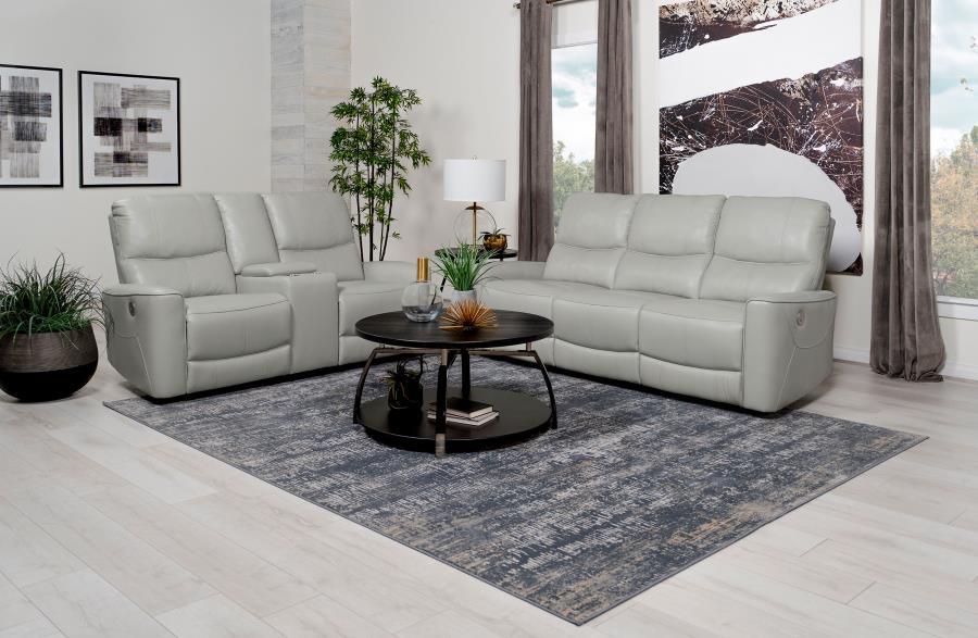 Greenfield - Power Reclining Sofa Set - Simple Home Plus