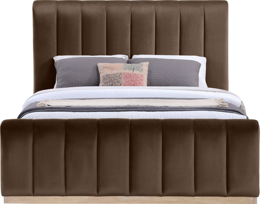 Amara - Velvet Bed - Simple Home Plus