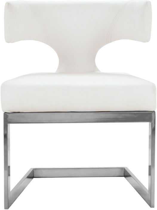 Alexandra - Dining Chair with Chrome Legs - Simple Home Plus