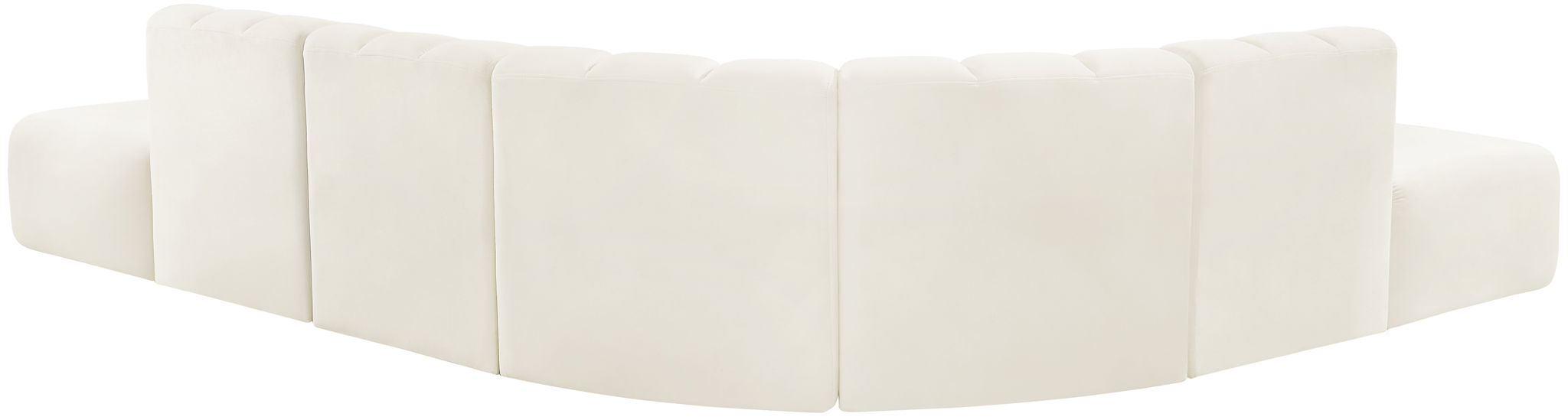 Arc - Velvet 7 Piece Corner Modular Sofa - Simple Home Plus
