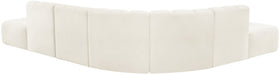 Arc - Velvet 7 Piece Corner Modular Sofa - Simple Home Plus