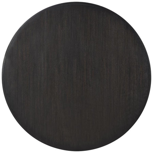 Leandro - 60" Round Dining Table - Burnished Black - Simple Home Plus