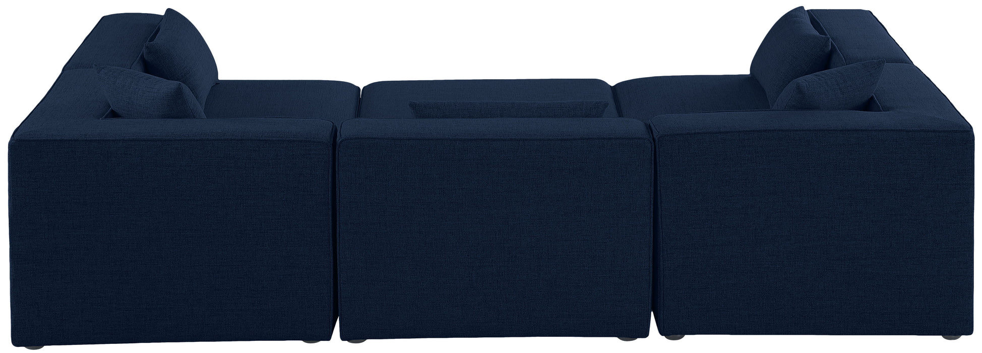 Cube - Linen 6 Piece Modular Sectional - Simple Home Plus
