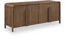 Harmony - Oak Veneer And Solid Wood Sideboard/Buffet - Simple Home Plus