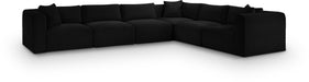 Shaggy - 6 Piece Modular Corner Sectional - Simple Home Plus