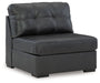 Brindley Pier - Armless Chair - Fog - Simple Home Plus