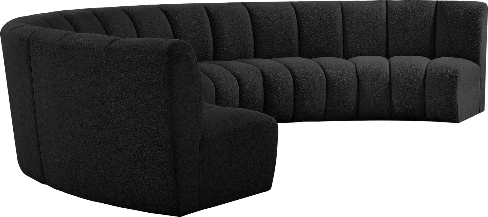 Infinity - 6 Piece Boucle Modular Sectional - Simple Home Plus