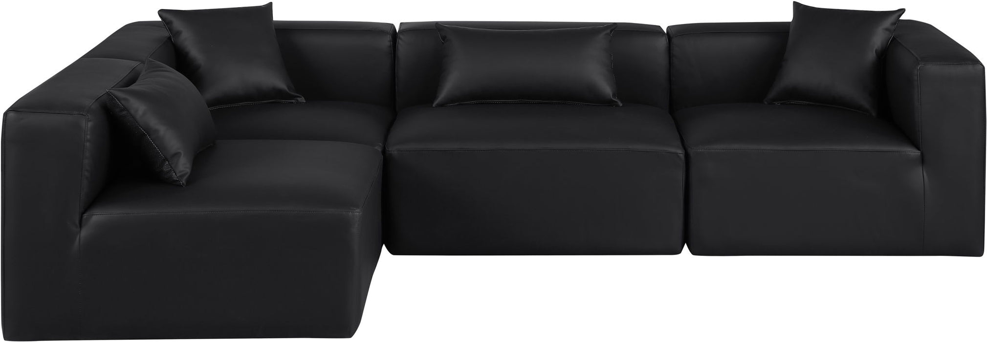 Cube - 4 Piece Modular Corner Sectional - Simple Home Plus