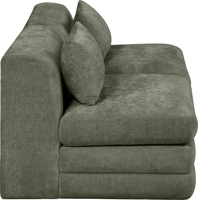 Stellar - 2 Piece 76" Upholstered Modular Armless Loveseat - Simple Home Plus