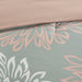 Maible - King Complete Comforter And Sheet Set - Blush / Gray - Simple Home Plus