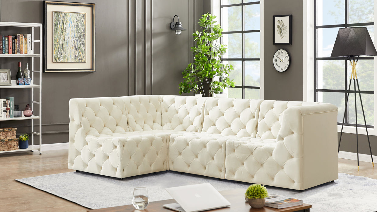 Tuft - 4 Piece Modular Sectional - Simple Home Plus