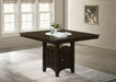 Gabriel - Counter Height Dining Table - Cappuccino - Simple Home Plus