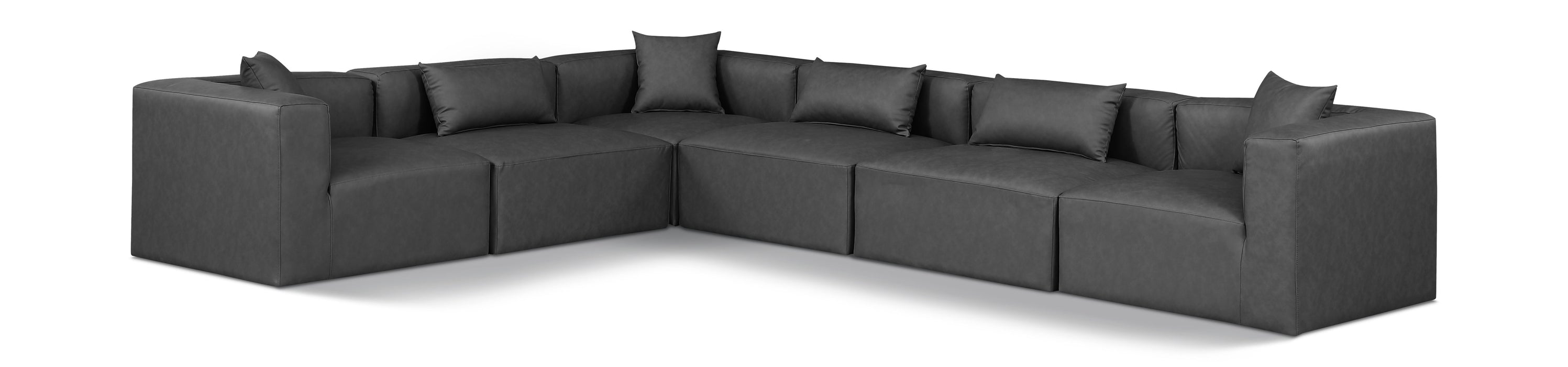 Cube - 6 Piece Modular Corner Sectional - Simple Home Plus