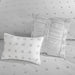 Brooklyn - King Comforter Set - Gray - Simple Home Plus