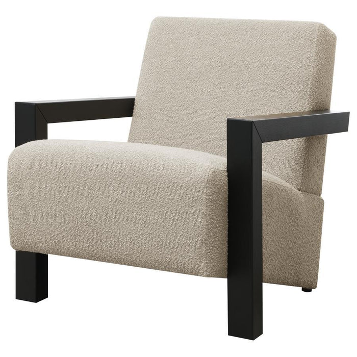 Fitzroy - Boucle Upholstered Accent Arm Chair - Simple Home Plus