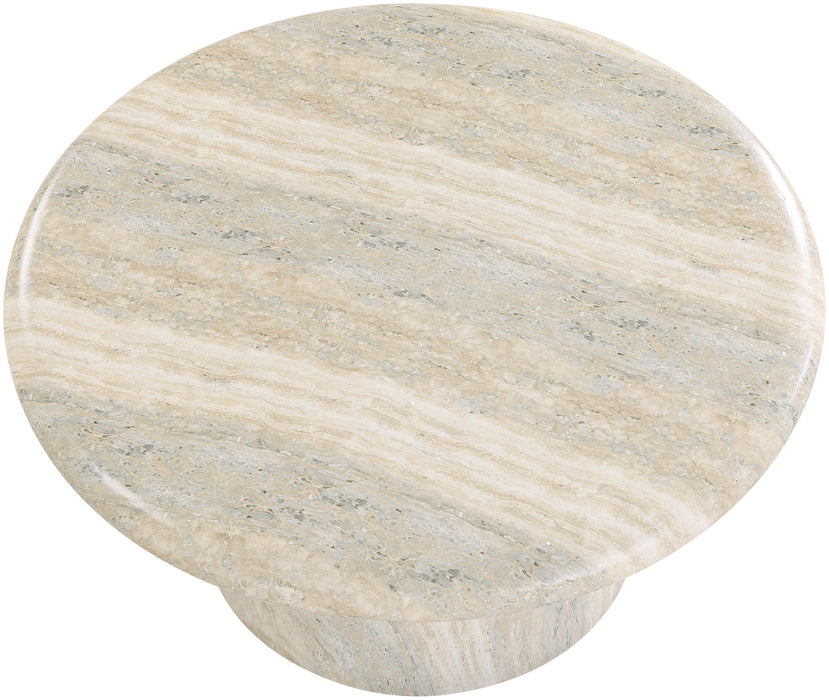 Emara - Concrete And Fiberglass Indoor / Outdoor Coffee Table - Simple Home Plus