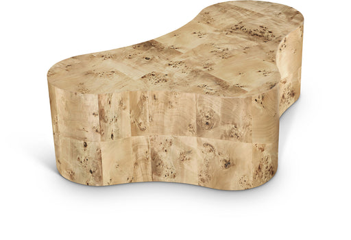 Zaire - Burl Wood Coffee Table - Simple Home Plus
