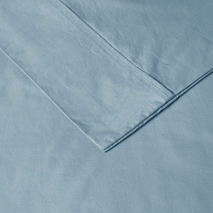 Twin Peached Percale Sheet Set - Teal - Simple Home Plus