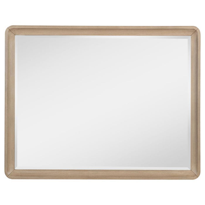 Ladera - Dresser Mirror - Light Elm - Simple Home Plus