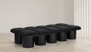 Pavilion - 10 Piece Modular Bench With Black Base - Simple Home Plus